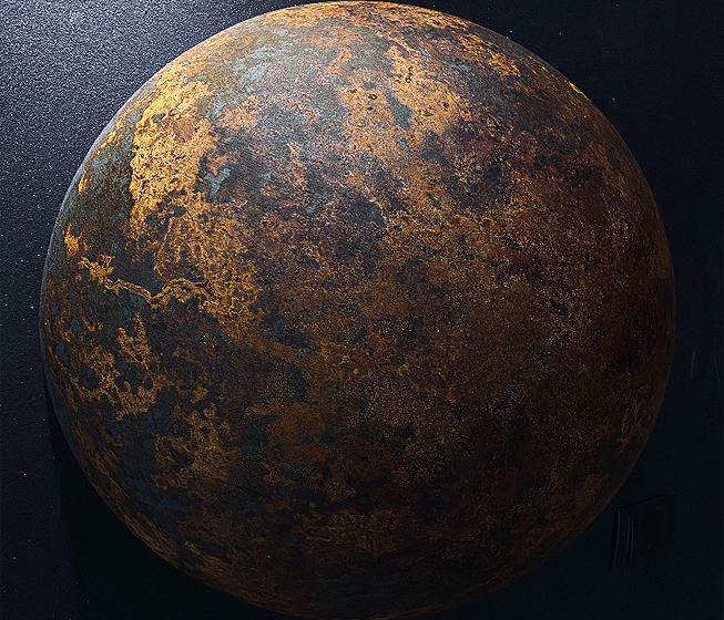 Wild Rust (Уялд Ръст) е декоративна мазилка с ефект естествена ръжда