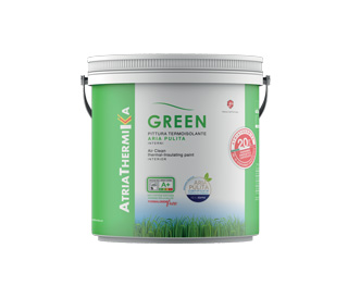 AtriaThermika Green - Термоизолираща и енергоспестяваща боя със зелен етикет