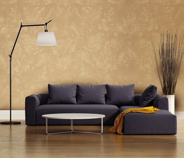 CeboStone Metal (ЧебоСтоун Метъл) - Декоративна боя с рустикален ефект със средно големи песъчинки и топли перлени отблясъци