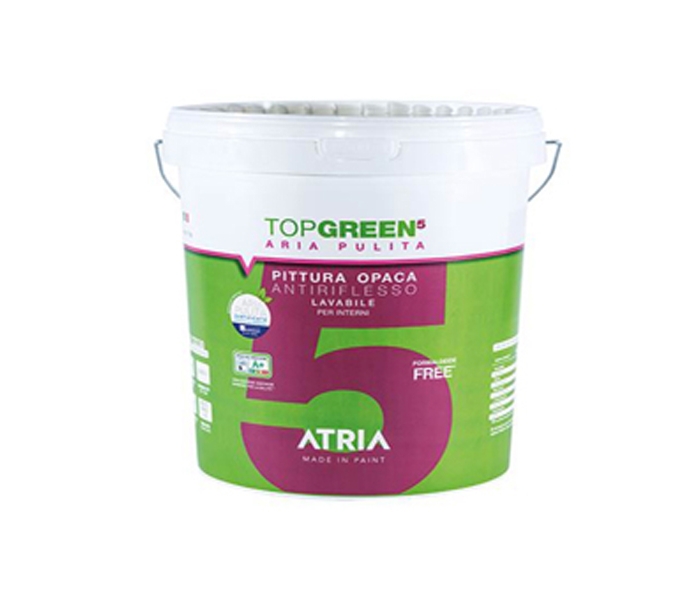 Top Green 5 - Екологично чиста боя за стени със зелен етикет за съдържание на ЛОС
