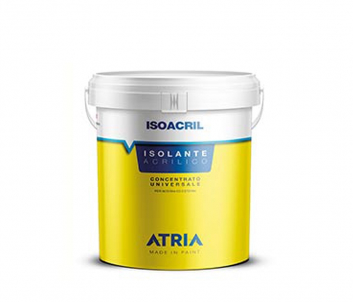 Isoacril - дълбокопроникващ аклрилен грунд за импрегнация на външни и вътрешни повърхности.