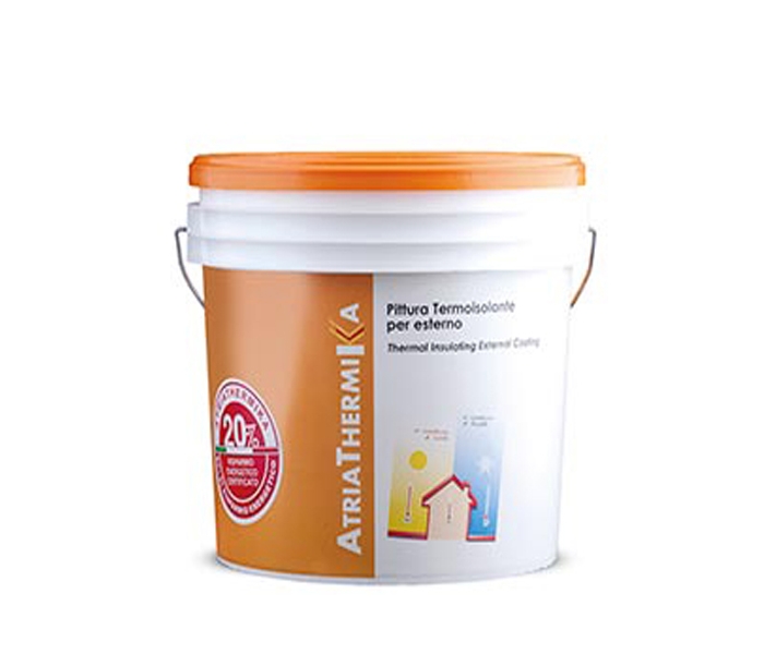 AtriaThermika Esterni  енергоспестяваща фасадна боя с керамични вакуумни микросфери