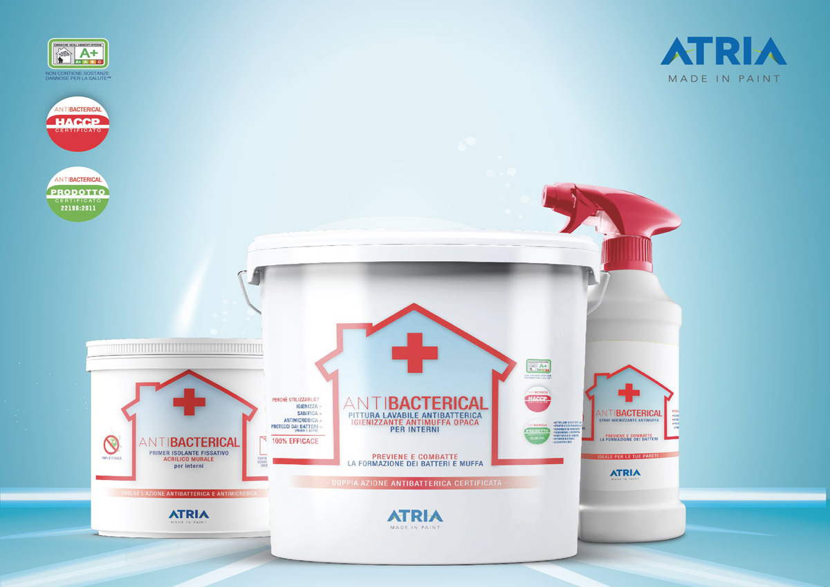 AntiBacterical - Антибактериална и антимухълна боя за стени